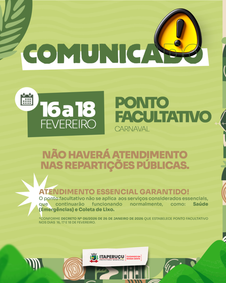 📢 COMUNICADO IMPORTANTE: CARNAVAL 2026